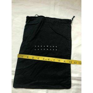 Vera Wang Lavender DustBag Black 13.6"x 10